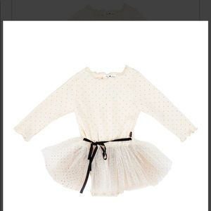 Petite hailey baby dot sha tutu 6 month dress
